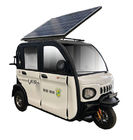 Güneş Paneli 270X120X170cm Elektrikli Kargo Üç Tekerlekli Bisiklet