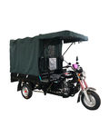 Kapalı Kabin 150cc 50km / H Kapalı Üç Tekerlekli Motosiklet