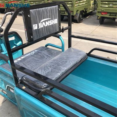 500 Watt Yetişkinler 40km / H Elektrikli Kargo Üç Tekerlekli Bisiklet