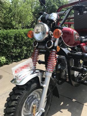 Benzinli 1 Ton 80km / H 3 Tekerlekli Kargo Motosiklet