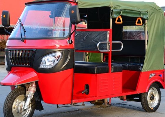 Yarı Kapalı Gaz 80km / H 150cc Motorlu Yolcu Üç Tekerlekli Bisiklet